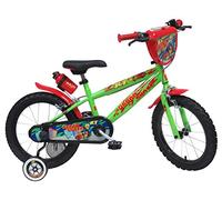 Urban Skate Vélo Enfant Vert/Rouge Taille 16"