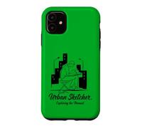 Urban Sketcher, Art Urbain Coque pour iPhone 11