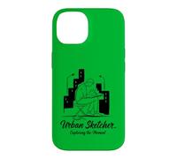 Urban Sketcher, Art Urbain Coque pour iPhone 14
