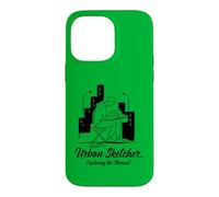 Urban Sketcher, Art Urbain Coque pour iPhone 14 Pro Max
