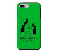 Urban Sketcher, Art Urbain Coque pour iPhone 7 Plus/8 Plus