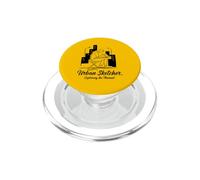Urban Sketcher, Art Urbain PopSockets PopGrip pour MagSafe