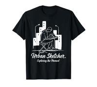 Urban Sketcher immortalisant l'instant T-Shirt