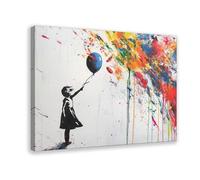 Urban Street - Impression sur toile tendance - Décoration de chambre à coucher, bureau, chambre - Cadeau - 60 x 90 cm