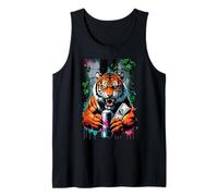 Urban Streetwear Tigre Amoureux des Animaux Débardeur