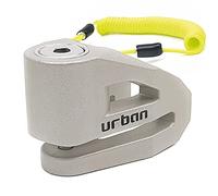URBAN UR206T Antivol Bloque Disque,Universel ø6mm, Design Plus Léger, Sécurité Compacte et Efficace, Verrouillage Facile, Câble de Rappel, Bloc Disc Frein pour Moto, Scooter, Velo, Trottinette