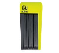 URBAN UR469Y Cadenas Velo Pliable, Visible, 70cm Plus Compact, Plus Facile à Transporter Sans Bruit, Protection Anti-rayures, Anti vol avec Serrure Haute Sécurité, Polyvalent pour Vélo Trottinette