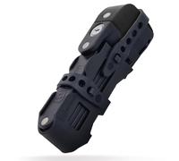 URBAN UR476B Innovant Antivol Velo avec et sans Alarme 120dB Hi-Tech, Antivol Pliable 2en1 Sécurisé, Support Plus Fonctionnel et Transport Sans Bruits, Cadenas Velo Trottinette Électrique 90cm