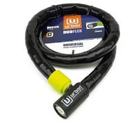 URBAN UR5120 Antivol Moto et Velo, Câble en Acier Renforcé avec Blindage Articulé Flexible et Facile à Transporter, Serrure Haute Sécurité, Python Anti vol pour Moto, Vélo, Scooter, 120 cm