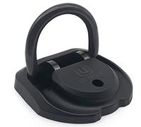 urban UR55 Ancrage Sécurité Maximale Testée, Anneau Basculant en Acier Spécial Trempé, Design Exclusif Haut de Gamme, 4 Points de Fixation, Ancrage au Sol, Ancrage au Mur Antivol Moto Scooter Vélo