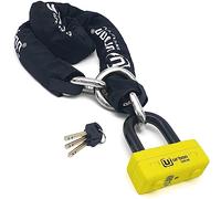 Urban Security Chain Lock 150 Sra Loop+ur74 U-lock Jaune 120 cm