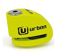URBAN UR906X Antivol Bloque Disque avec Alarme 120dB Module Hi- Tech Remplaçable, Imperméable, Pile CR2, Cable Rappel, Anti vol Bloc Frein Roue Universel 6mm Scooter Moto Velo Trottinette Electrique