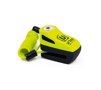 Urban Security Bloque-disque UR955Y – Compact, verrouillage rapide, visible et dissuasif – Jaune