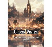 Urban Vistas: Cityscape Coloring Book