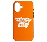 Urban. Wednesday is Like a Little Friday Coque pour iPhone 16