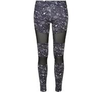 Urbanclassics Femmes Legging Tech Maille Aop Darkflower Fleurs Stretch Jersey