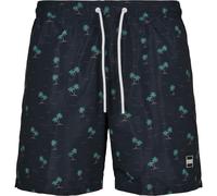 Urbanclassics Short de Bain Motif Aop Plage Surf Board Wear Partout