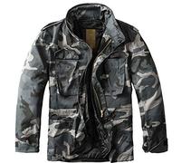 urbandreamz M65 Field Jacket Veste de Combat Armée US Army Veste d'hiver Parka Camouflage - Dark Camouflage, M