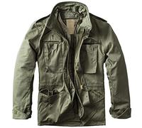 urbandreamz M65 Field Jacket Veste de Combat Armée US Army Veste d'hiver Parka Camouflage - Olive, S
