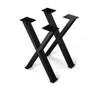 UrbanFodge X Pieds de table | Design moderne | pour les projets de bricolage | Capacité de charge de 200 kg