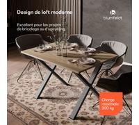 UrbanFodge X Pieds de table | Design moderne | pour les projets de bricolage | Capacité de charge de 200 kg