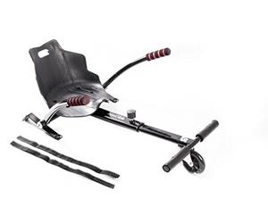 UrbanGlide Kart Pilot pour Hoverboard - Couleur Noire, Longueur Ajustable, Compatible Toutes Marques