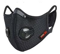 UrbanGlide Masque Noir - Protection respiratoire filtrante pour déplacements urbains