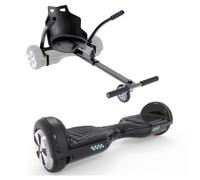 Urbanglide Pack Hoverboard + Kart Pilot - Noir - Roues 6,5' - 550w - 4ah - Longueur Ajustable