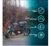 URBANGLIDE THUNDER 160 - 25 km/h, 30 km d'autonomie, Freins à disque, 16''