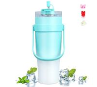 UrbanHomes Mugs et tasses, Mug Isotherme, Thermos, Thermos Café, Mug Isotherme Cafe, Tasse Isotherme, Tasse A Cafe, 40oz, 1182 ML, Vert Menthe