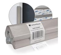 urbanhouse Lot de 2 Protections d'angle Haute densité et Pare-Chocs pour garages de stationnement, ateliers, Murs et Meubles à l'épreuve des bébés - Gris Neutre, 61 cm