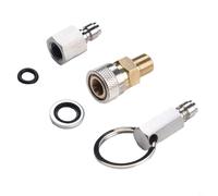 UrbanHui Adaptateur 1/8 pour BSP Quick Connect pour stations de remplissage d'air et applications de raccordement de compresseur portable