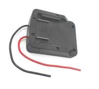UrbanHui Adaptateur de batterie DIY pour batteries au lithium Metabo 18 V avec double câble de sortie et fil AWG12 pour vélos électriques et jouets, noir