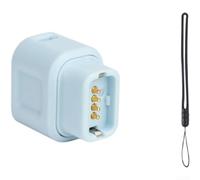 UrbanHui Adaptateur de charge portable pour convertisseur de chargeur électronique Shimano 12 vitesses - Di2 (bleu clair)