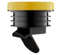 UrbanHui Bague d'étanchéité pour bride de toilette avec valve de refoulement à gravité, étanche et inodore, compatible avec les tuyaux en PVC pour un meilleur système de drainage des toilettes (noir)