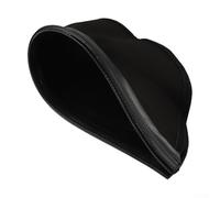 UrbanHui Bavoir de protection pour casque de soudage, couvre-cou ignifuge, coton renforcé en cuir, joint en silicone, enveloppement complet, compatible avec les casques de soudage