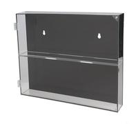 UrbanHui Boîte de rangement murale en acrylique transparent pour cartes de sport, 65 mm d'épaisseur, pour basket-ball, hockey, objets de collection, décoration de maison et de bureau (B)