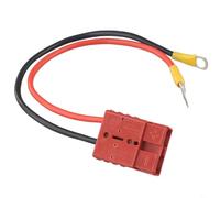 UrbanHui Câble de charge de batterie 50 A de qualité supérieure, conçu pour les applications de batterie rechargeable (30 cm)