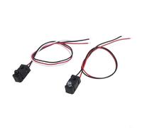 UrbanHui Capteur de commutation photoélectrique, infrarouge traversant, détection de 2 à 30 cm, réponse rapide 2 ms, sortie DC 5 V, NPN, pour comptage d'objets, détecteurs de fumée et projets