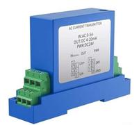 UrbanHui Capteur de tension CC 24 V CA - Transducteur de mesure AC 0-5 A avec sortie de signal de 4-20 mA pour équipements électriques industriels et intégration de systèmes