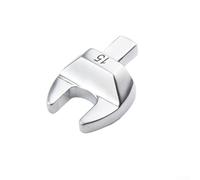 UrbanHui Clé dynamométrique à extrémité ouverte 9 x 12 mm en acier au chrome vanadium gamme 8-32 mm Outil à main professionnel (15 mm)