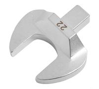 UrbanHui Clé dynamométrique à extrémité ouverte 9 x 12 mm en acier au chrome vanadium gamme 8-32 mm Outil à main professionnel (22 mm)