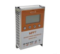 UrbanHui Contrôleur de charge solaire MPPT 10 A 20 A pour systèmes 12 V 24 V avec affichage lumineux et double sortie USB 5 V pour une charge solaire stable (10 A)