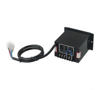 UrbanHui Contrôleur de vitesse de moteur US-52 400 W AC 220 V réglable avant et arrière pour automatisation de machines industrielles et régulation du moteur