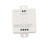 UrbanHui Contrôleur LED RVB adressable Dc5v 24V Wled Musique Responsive 18 Modes de Rythme 146 Préréglages 16m Couleurs App Contrôle Groupe Blanc (SP638E)