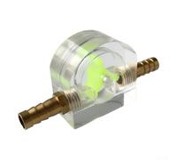 UrbanHui Débitmètre pour moteurs à broche refroidis par eau, moniteur de refroidissement en acrylique transparent, options de taille 6/8/10 mm, pour optimisation des performances de la machine CNC (8