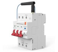 UrbanHui Disjoncteur WiFi intelligent avec mesure 63 A 1P-4P, télécommande, programmation de minuterie, surveillance de l'énergie, protection contre les surcharges et les surtensions (3P 63 A)