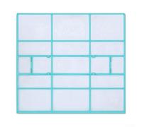 UrbanHui Filtre de rechange compatible avec les climatiseurs Midea - Maille de prévention de la poussière pour entrée d'air intérieure (B)