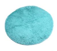 UrbanHui Grand tapis antidérapant à poils longs en velours épais avec envers antidérapant en fibre synthétique douce Motif moderne uni Disponible 40 cm, 60 cm, 80 cm Pour salon, chambre à coucher