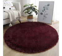 UrbanHui Grand tapis antidérapant à poils longs en velours épais avec envers antidérapant - Fibre synthétique douce - Motif uni moderne disponible - 40 cm, 60 cm, 80 cm - Pour salon, chambre à coucher